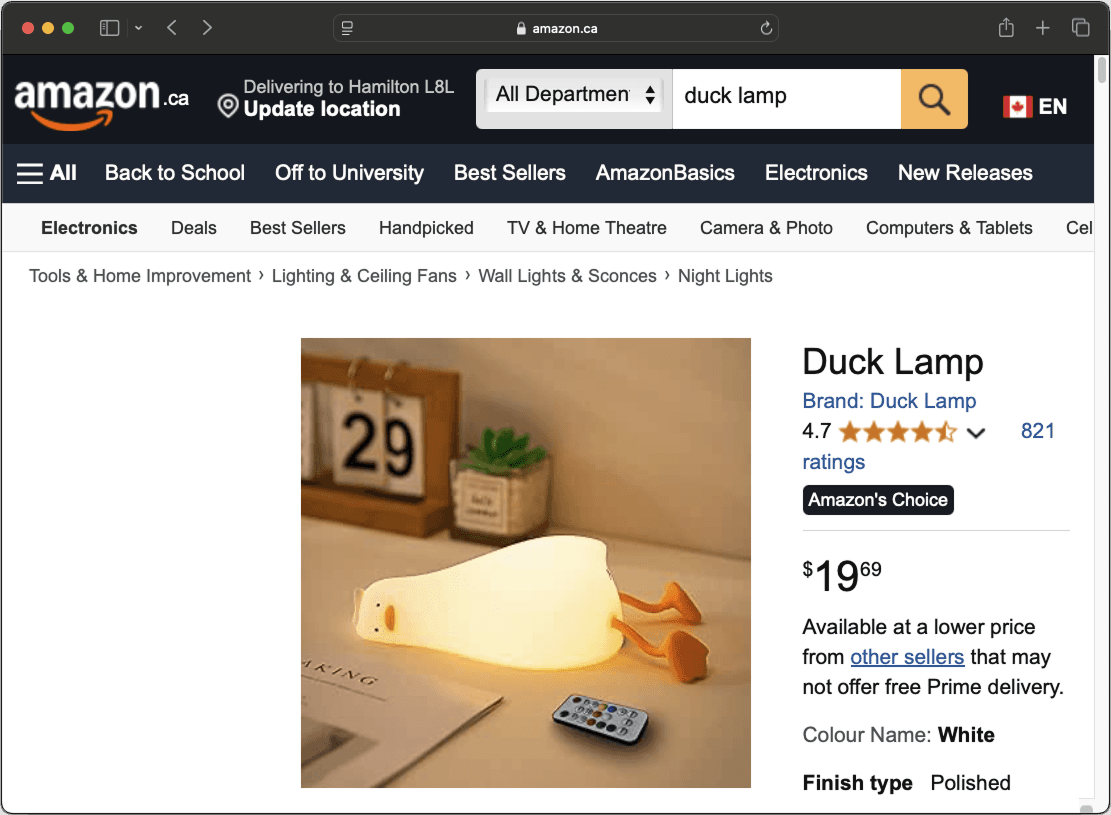 Price Matched Extension Demo